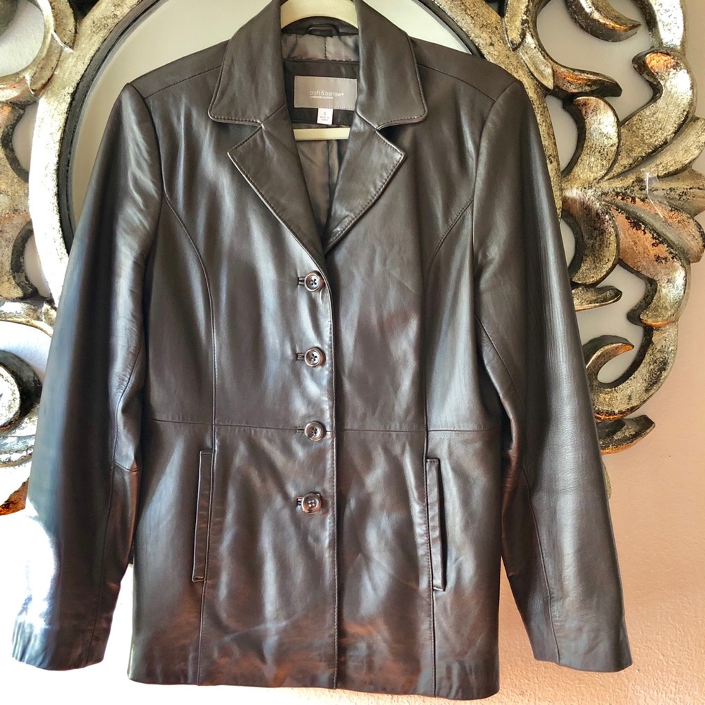 Soft Lambskin Car Coat